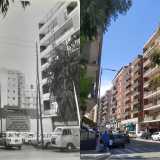 Osservando le preziosi immagini salta subito all�occhio come, negli anni 50, via di Tullio non esisteva ancora